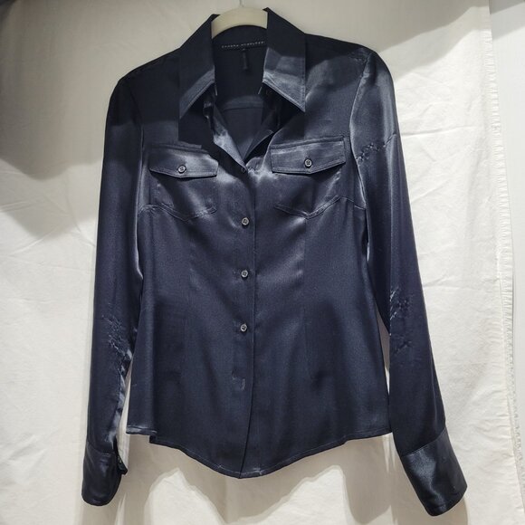 100% Silk women's Sandra Angelozzi - Picture 2 of 7